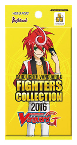 Cardfight Vanguard G Fighters Collection 2016 Booster Pack