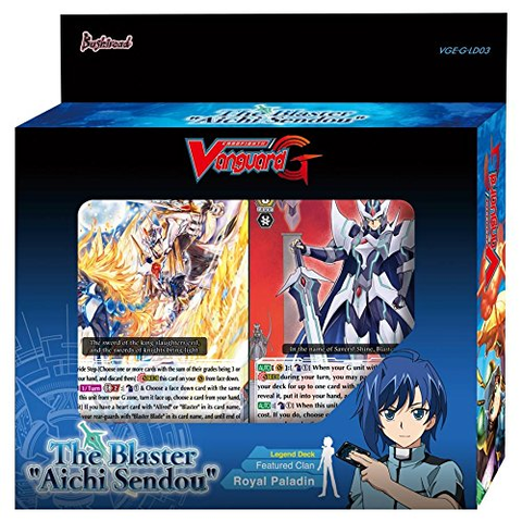 Cardfight!! Vanguard G Legend Deck VOL.3 THE BLASTER "AICHI SENDOU" - ENGLISH (Release date 26/05/2017)