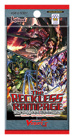 Cardfight!! Vanguard G TECHNICAL BOOSTER Pack VOL. 01 - THE RECKLESS RAMPAGE- - ENGLISH