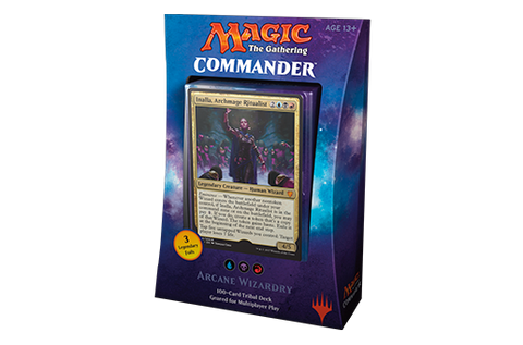 Magic The Gathering Commander 2017-VARCANE WIZARDRY (Release date 25/08/2017)