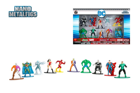 DC Comics - Nano Metalfigs 10-Pack