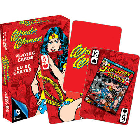 DC Comics Wonder Woman Retro Playing Cards