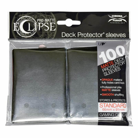 ULTRA PRO Pro-Matte ECLIPSE DECK PROTECTOR Sleeves STANDARD 100ct Jet Black