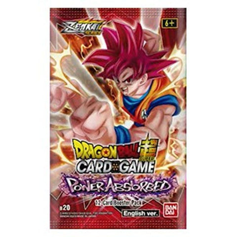 DRAGON BALL SUPER CARD GAME ZENKAI Series Set 03 DBS-B20 POWER ABSORBED Booster Pack (Release Date 17 Mar 2023)