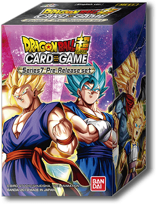 DRAGON BALL SUPER CARD GAME Series 7 Pre-release set (Release date 26/07/2019)