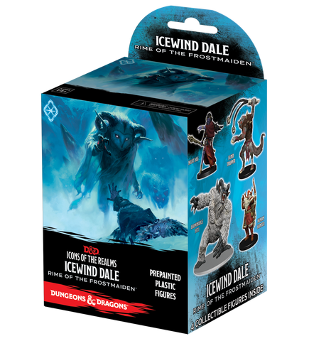 D&D Icons of the Realms Icewind Dale Rime of the Frostmaiden Booster