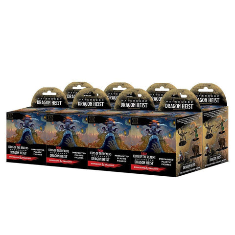 D&D Icons of the Realms Waterdeep Dragon Heist Set 9 Booster BRICK (8 Ct)