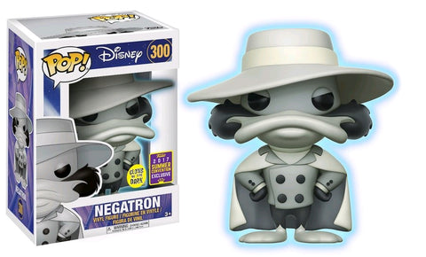 Darkwing Duck - Negatron Glow SDCC 2017 US Exclusive Pop! Vinyl