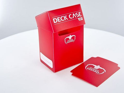 Deck Box Ultimate Guard Deck Case 80+ Standard Size Red