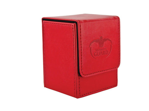 Deck Box Ultimate Guard Flip Deck Case 100+ Standard Size Red