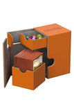 Deck Box Ultimate Guard Flip n Tray Deck Case 100+ Standard Size XenoSkin Orange