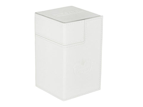 Deck Box Ultimate Guard Flip n Tray Deck Case 100+ Standard Size XenoSkin White