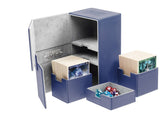 Deck Box Ultimate Guard Twin Flip n Tray Deck Case 200+ Standard Size XenoSkin Blue