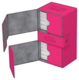 Deck Box Ultimate Guard Twin Flip n Tray Deck Case 200+ Standard Size XenoSkin Pink