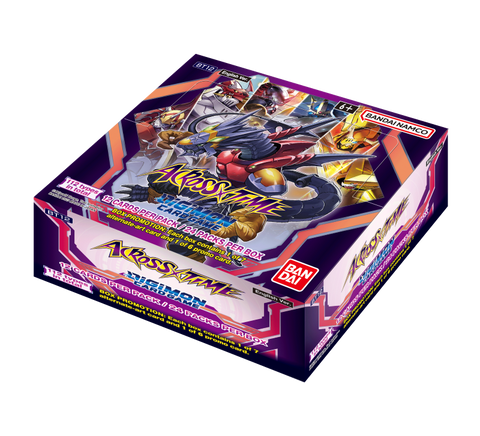 Caja de refuerzo BT12 del juego de cartas Digimon Across Time (fecha de lanzamiento: 28 de abril de 2023)