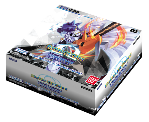 Digimon Card Game Series 05 Battle of Omni BT05 Booster Box (Release Date 23/07/2021)