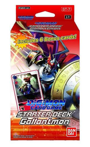 Juego de cartas Digimon Serie 06 Baraja de inicio 07 (ST-7) Gallantmon (Fecha de lanzamiento: 29 de octubre de 2021)