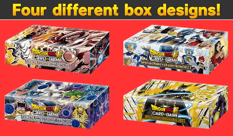 Dragon Ball Super Card Game Special Anniversary Box 2021 Display of 4 (Release date 03 Sep 2021)