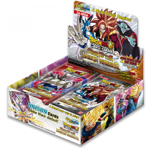 Dragon Ball Super Card Game UW1 Unison Warrior Booster Box 2nd Edition