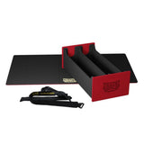 Dragon Shield Magic Carpet XL Double Deck Tray and Playmat- Red/Black