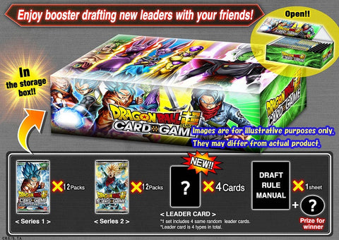 Dragon Ball Super Card Game Draft Box 01 (Release date 8 December 2017)