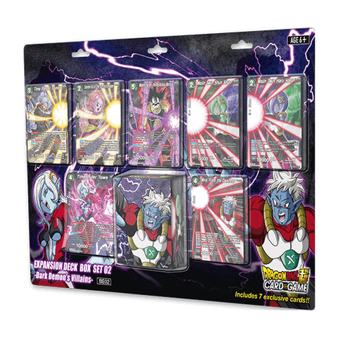Dragon Ball Super Card Game Expansion Deck Box Set Dark Demon Villains