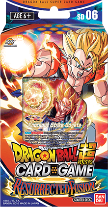 Dragon Ball Super Card Game Starter Deck SD 06 RESURRECTED FUSION