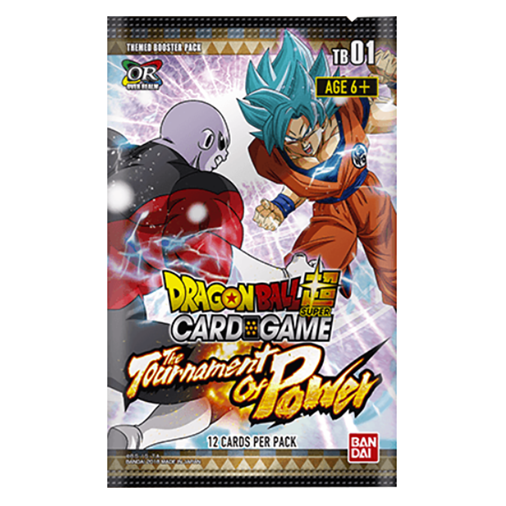 Dragon Ball Super Card Game Themed Booster Pack TB01 The Tournament Of –  The Games Corner