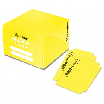 Ultra PRO Dual Deck Box Yellow 180 cards