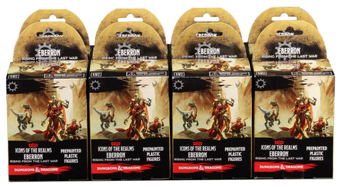 D&D Icons of the Realms Eberron Rising From the Last War Booster Brick of 8