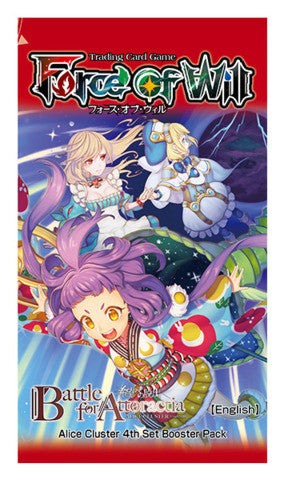 FORCE OF WILL BOOSTER pack A4 BATTLE FOR ATTORACTIA - ENGLISH
