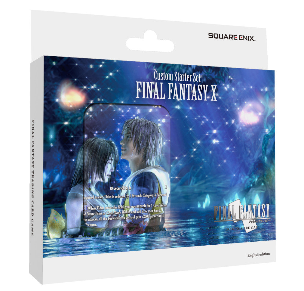 Final Fantasy Trading Card Game Custom Starter Set Final Fantasy X (Re The Games Corner