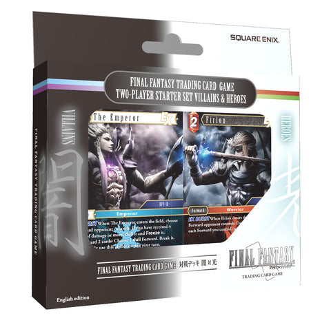 Final Fantasy TCG Two-player Starter Set Villains & Heroes