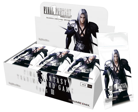 Final Fantasy Trading Card Game Opus III Booster Box (Release date ? July 2017)