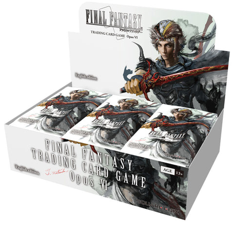 Final Fantasy Trading Card Game Opus VI Booster Box (Release date 13/07/2018)