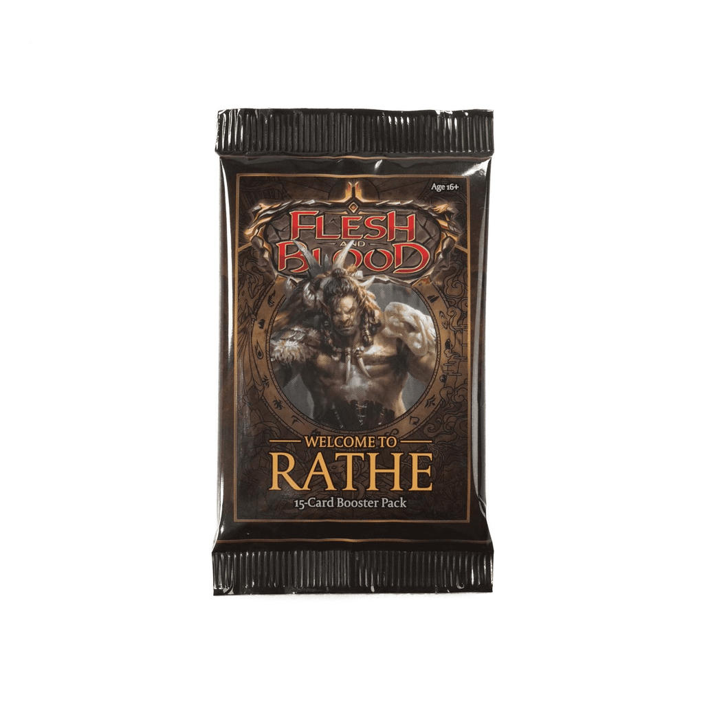 Flesh and Blood TCG Welcome to Rathe Booster Pack The Games Corner Flesh and Blood TCG Welcome to Rathe Booster Pack The Games Corner