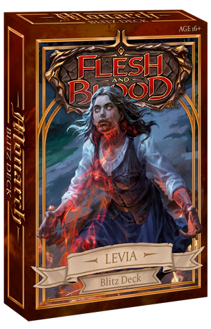 Flesh and Blood TCG Monarch Blitz Deck-Levia
