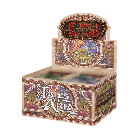 Flesh and Blood Tales of Aria First Edition Booster Box (Release date 24 Sep 2021)