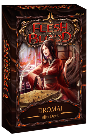 Flesh and Blood Uprising Blitz Deck-Dromai (Release Date 24 Jun 2022)