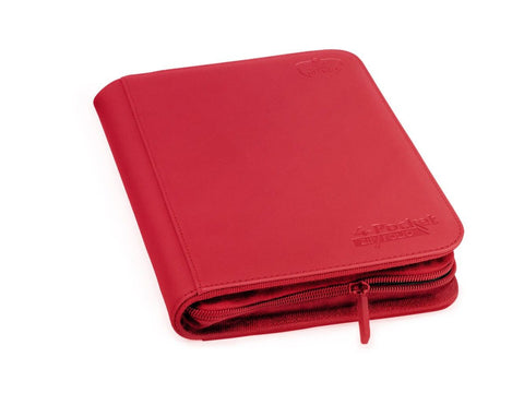 Folder Ultimate Guard 4-Pocket ZipFolio Xenoskin Red