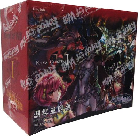 Force of Will Booster Box REIYA CLUSTER (R1) Ancient Nights-English-Games Corner