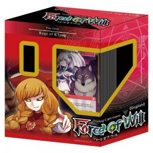 Force of Will Lapis Cluster Starter Deck-Rage of R'lyeh Fire Deck- English