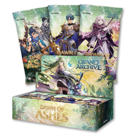 Caja de sobres de Grand Archive TCG Dawn of Ashes Edición Alter (Fecha de lanzamiento: 28 de abril de 2023)