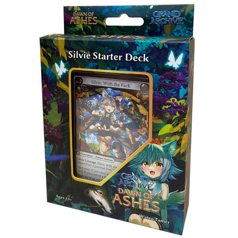 Mazo inicial de Dawn of Ashes de Grand Archive TCG: Sylvie (fecha de lanzamiento: 28 de abril de 2023)