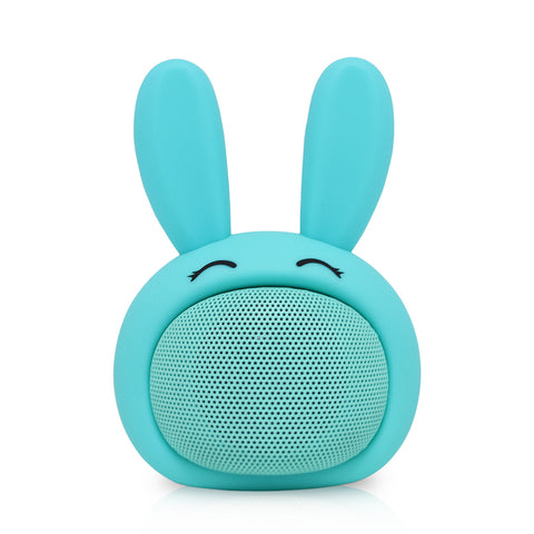 Altavoz Bluetooth inalámbrico Mini Rabbit de ICutes (azul)