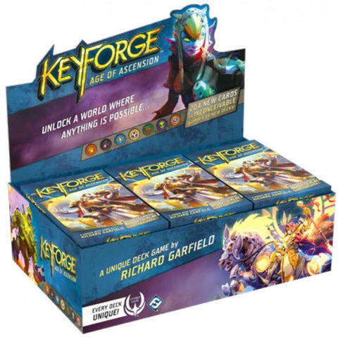 KeyForge Age of Ascension Deck Display (12 decks)