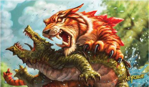 KeyForge Call of the Archons Mighty Tiger Playmat