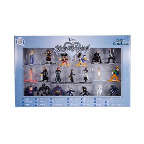 Kingdom Hearts - Nano Metalfigs 20-pack