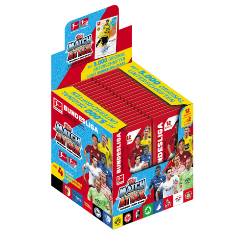 MATCH ATTAX Bundesliga 2021/2022 Trading Card Display Box