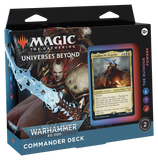 MTG Universes Beyond: Warhammer 40,000 Commander Decks Regular Edition Set of 4 (Release Date 7 Oct 2022)